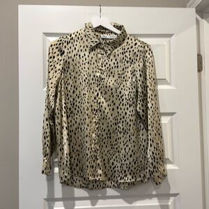 Leopard Print Blouse